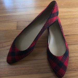 Talbots Plaid Flats
